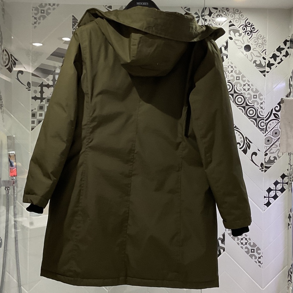 Ivanka Trump Olive Hooded Winter Parka
